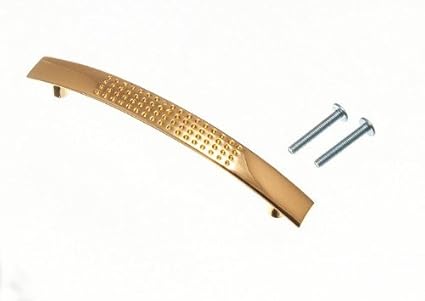 Kitchen Cupboard Door Pull Dimple D Handle Eb Brass Plated 96mm
