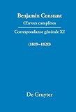 Image de Correspondance générale 18191820 (French Edition)