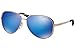 Michael Kors MK5004 Chelsea Aviator Sunglasses Rose Gold w/Blue Mirror (1003/25) MK 5004 100325 59mm Authentic BUNDLE with Designer iWear Eyewear Care Kit