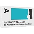 Pantone Hanging Letters: 80 Alphabet and Decorative Tiles (Room Decorations, Banner Letters for Walls, Garland Letters)