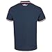 Rugby World Cup Japan 2019 RFU Dual Branded Mens Jersey Stripe Polo Shirt - Navy