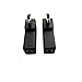 UCEC USB 2.0 Adapter Plug, Mini USB to Mini USB, Left and Right Angle Mini to Mini - Male to Female - Pack of 2