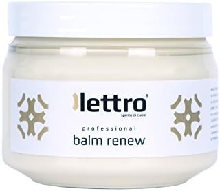 Lettro Balm Renew, quality leather restore and colour revive for furniture car seats shoes upholstery saddlery, 200ml (transparent) by Lettro