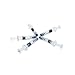 Bitomic 2.25ml Borosilicate Glass Syringe | 10 Pack Anti-Leak Luer Lock Syringe without Needle | Accurate Measuring Syringe for Plant & Hemp Oils, EJuices, Liquids, Glue, Veterinary, and Lab Syringes