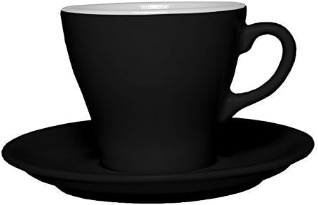 Inker Mocca Saucer for 10oz cup (17cm) in Black-2PK