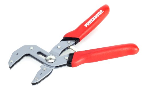 Powerbuilt 7-Inch Self Adjustable One Hand Spring Loaded Pliers, All Purpose