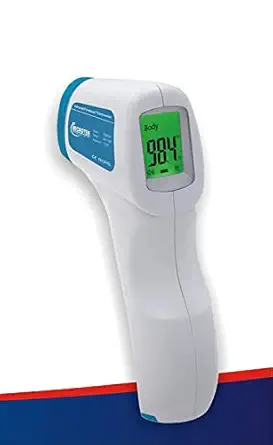 Microtek Infrared Thermometer, Non Contact Forehead Thermometer with extra long Range TG8818C (Without Battery)