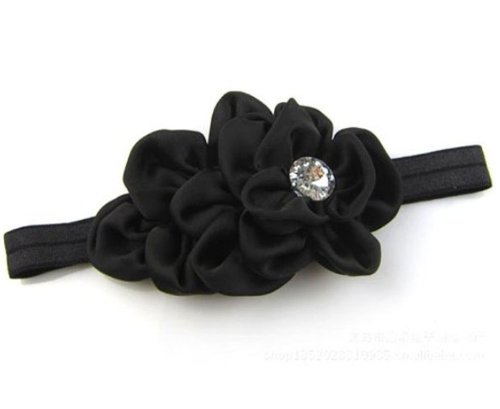 Baby Girls Infant Newborn Flower Chiffon Headband Hair Accessories