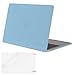 Mosiso Hard Case for Newest Macbook Pro 13 Inch with/without Touch Bar, Light Blue