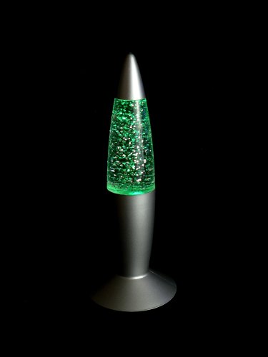 Fortune Products MGL-RGB Mini Glitter Lamp, 7 1/2" Height, 2 3/4" Diameter, Multi-Color