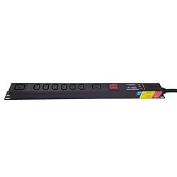 8way C13 C19 30A 120V-240V Metered PDU Current