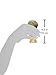 Fento Badger Hair Shaving Brush and Chrome Razor Stand