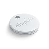 Chipolo Classic Bluetooth Key Finder and Phone Finder - with Replaceable Battery - White