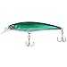 Discover Fish Fishing Lures Bass Trout Muskie Minnow Topwater Hard Plastic Swimbaits Lifelike Artificial Mens Pro Fish Lure Baits withTreble Borb Hooks Freshwater Saltwater