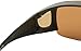 Bestum Driving Glasses Wraparounds Polarized Fitover Sunglasses (Matte black, Brown)