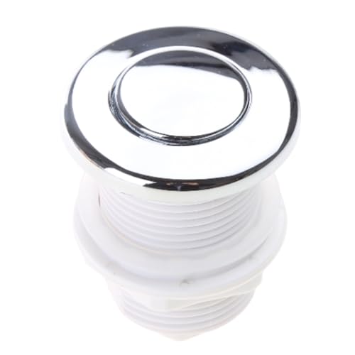 28mm/32mm On Off Push Air Button For Bathtub Spa Waste Garbage Disposal Pneumatic Controller