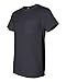 Fruit of the Loom Mens 5 oz. Heavy Cotton HD Pocket T-Shirt (3931P) -Black -XL