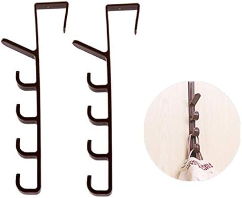 ドアフック ドアハンガー 2本セット 扉 ドア用 フック ハンガーホルダー ドア吊り 装飾フック ドア掛け用 プラスチック 取り付け簡単 収納 省スペース 玄関 小物 飾り