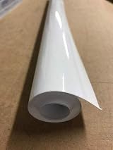 vgoltd Gloss White Vinyl Wrap 30x1000 cm Self-Adhesive Furniture Film view 2