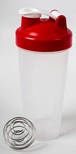 KING SARAS Protein Shaker Bottle 600ml Plastic Sports Water Bottle