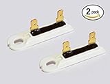 ( 2 PACK ) 3392519 - DRYER THERMAL FUSE for Whirlpool Kenmore Sears Maytag Roper KitchenAid Amana Admiral and others - Thermofuse located on Blower wheel cover area