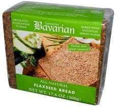 Bavarian Breads Organic Flaxseed Bread 6x 17.6Oz