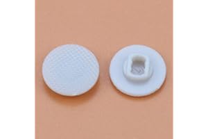 JMXLDS Gametown 2 PCS Analog Joystick Stick Button Controller Cap Thumbstick Cover for Fat PSP 1000 PSP 1001 (Gray)