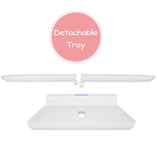 Okela Digital Baby Scale Pet Scale, Multi-Function Digital Scale Measure Baby to Adult / Pet Weight Accurately, 220 Pound (lbs) Capacity with Precision ± 10g, Blue Backlight, Kg/oz/lb Available - Thumbnail 6