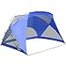 ALPHA CAMP 3 Person Sports/Beach Shelter Easy Up Sun Shade - 9' x 6' Blue
