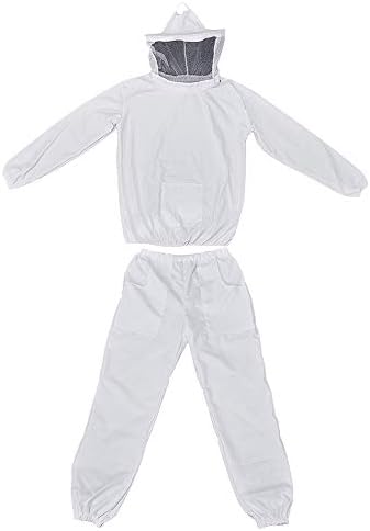 Beekeeping Professional Suit, Beekeeper Jacket with Pants (Jacket&Pants-XL)