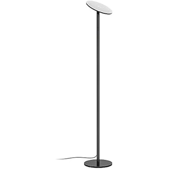 TROND LED Torchiere Floor Lamp Dimmable (30W, 5500K Natural Daylight, Max. 4200 lumens, 71-Inch, 30-Minute Timer, Zero Delay with Wall Switch), for Living Room Bedroom Office