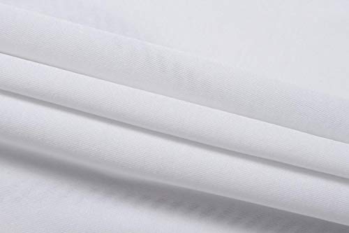 Sportides Boy's Quick Dry Active Sport Short Sleeve Breathable T-Shirt Tee Top LBS712 White S