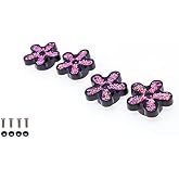 FD&amp;D Multiple Use Shining Screw Cap, Purple Daisy Pattern with M6 Machine Screw