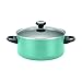 Farberware 21926 High Performance Nonstick Cookware Pots and Pans Set Dishwasher Safe, 17 Piece, Aqua