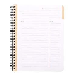Rhodia Efficient Meeting Notebook, Black 8.25" x