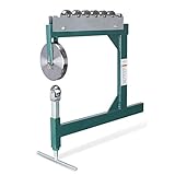 ARKSEN Professional Heavy Duty English Wheel Quick Metal Shaping Sheet Metal Shaper Benchtop Machine, Green
