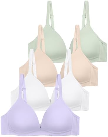 Amazon.com: Vanity Fair Girls Wireless Molded Pullover Bra, 2-Pack