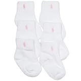 Polo Girls Socks in Quarter High with Polo Player (2-12 Years)