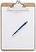Clipboard (Pack of 5) Standard Clip Hardboard | for Classroom,Clerical Work & Office use (Letter Size 9'' x 12.5'')