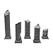 EnderToys Roman Ruined Pillars, Terrain Scenery for Tabletop 28mm Miniatures Wargame, 3D Printed and Paintable