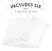 Party Like It's '99 Heavy Duty Premium Flannel Backed Vinyl Tablecloths (2 Pack), Solid Color