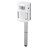 VonHaus Pest Repeller Ultrasonic Motion Activated Outdoor / Indoor Animal Repellent with LED Lights & AC Adaptor