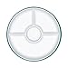 OXO Tot Stick & Stay Suction Divided Plate - Teal, 1 Count (Pack of 1)