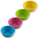 Re-Play 12 oz. Toddler Bowls Set of 4 - Kids Deep-Walled, Durable & Reusable Snack and Meal Bowls, Dishwasher & Microwave Safe, BPA-Free, Made in USA from Recycled Plastic, Easter