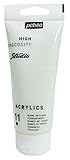 PEBEO Studio Acrylics 100ml Acrylic Paint, Titanium White