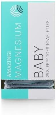 Amazing Oils Wipes (Baby) ~ Increases Magnesium levels to gently soothe your baby and promote sleep