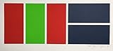 Ian Tyso Rectangle Game #4 - 1970 Print - Silkscreen on Heavy Paper