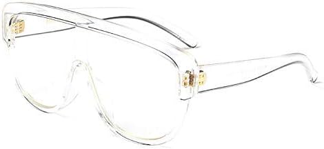 Brand Fashion Siamese Pilots Sungalss Women Men Driving and Travel Sunglass Oversize Double Color Sunglass UV400