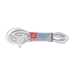 Globe Electric 22811 9ft Fabric Extension Cord, 3