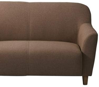 Amazon ダークブラウン ソファ 3p のみ まるみが可愛いコンパクトソファ Linoa リノアより ﾉｰﾌﾞﾗﾝﾄﾞ品 ソファ カウチ オンライン通販